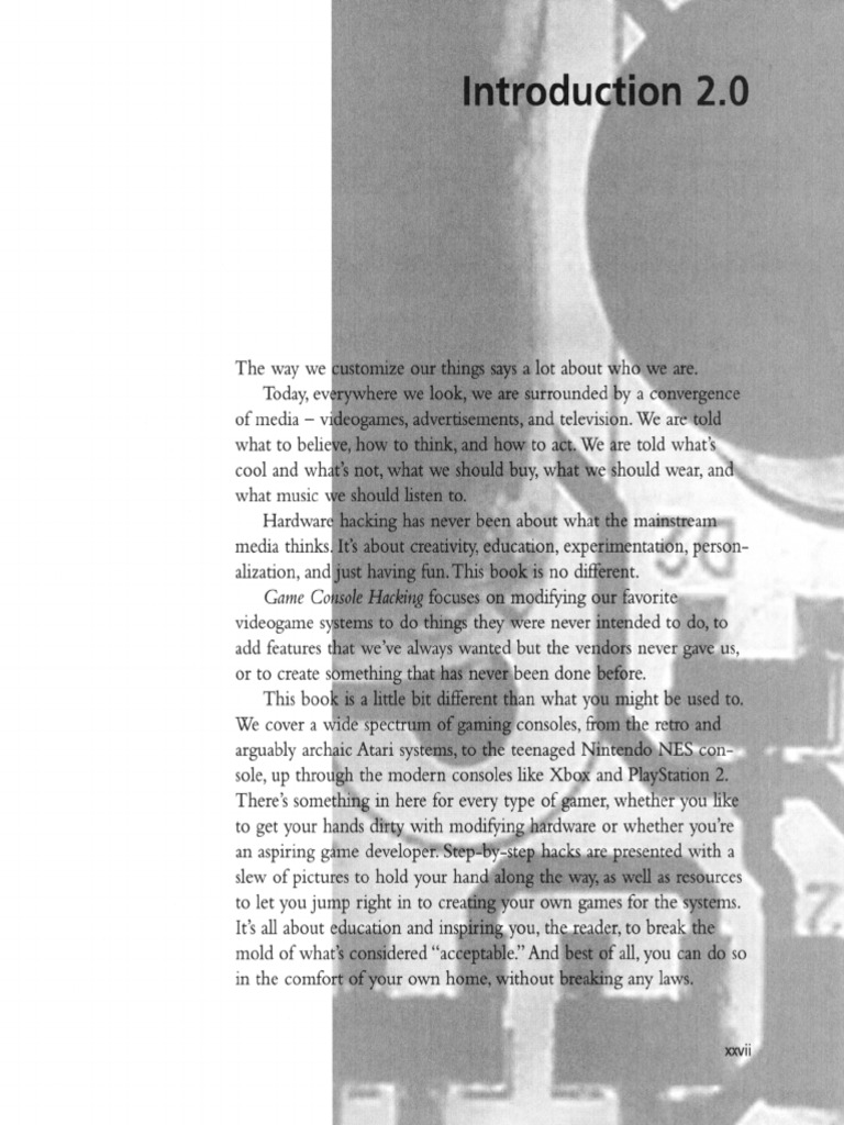 Game Console Hacking Download Free PDF Video Game Consoles Hacker Culture