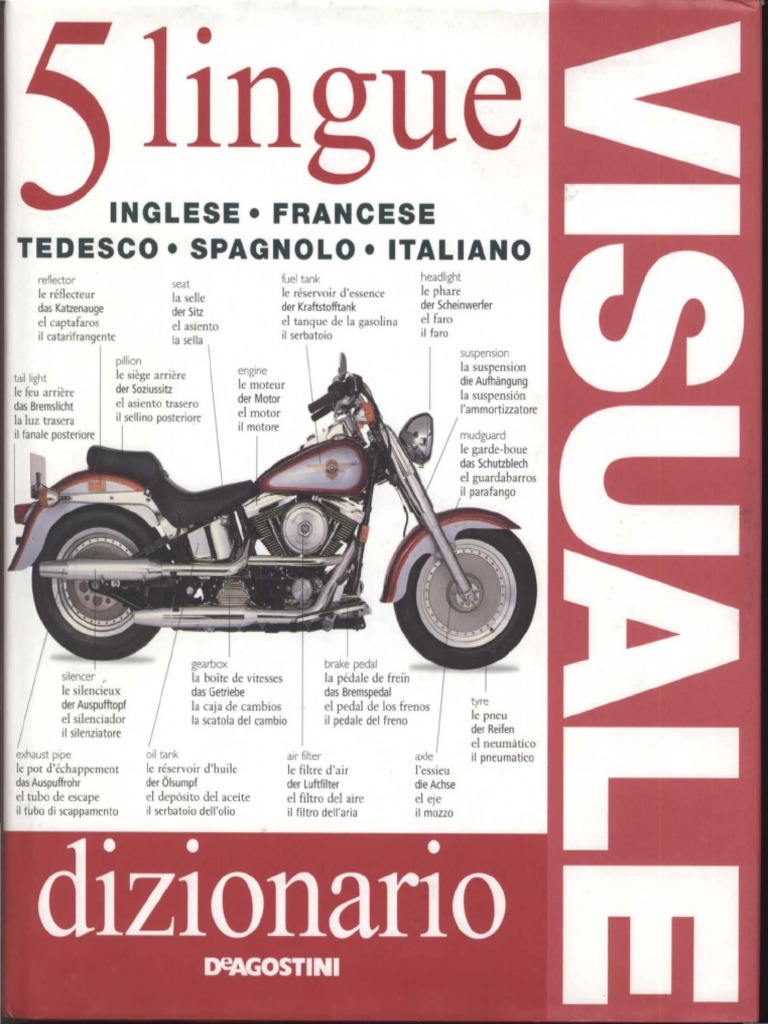 Dizionario Visuale - 5 Lingue - Inglese Francese Tedesco Spagnolo Italiano  | PDF