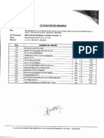 COTIZACIONES