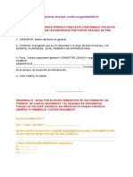 Esquema Ensayo Contra-Argumentativo