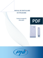 Manual Utilizare Instalare Contact Magnetic A001
