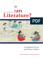 What Is Korean Literature Sample Pages