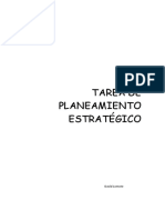 TAREA DE PLANEAMIENTO ESTRATÉGICO