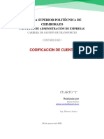 Codificacion de Ceuntas