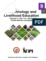 Technology and Livelihood Education: Quarter 2, Wk. 3-4 - Module 2