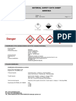 Material Safety Data Sheet Ammonia: MSDS No.: 013 IGS Edition: 4 Date: 14/11/2011 / 7