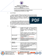 Omnibus Policies On The Availment of Leave Privileges 111