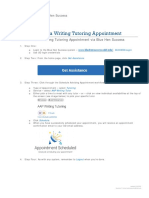 AAP — How to Schedule a Writing Tutoring Appointment