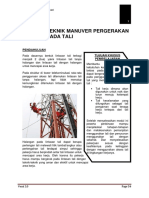 Bab 7: Teknik Manuver Pergerakan Pada Tali: Pendahuluan