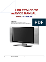 Color TFT-LCD TV Service Manual: Model