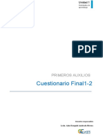 Formato de Cuestionario para Cuestionario Final 1-2