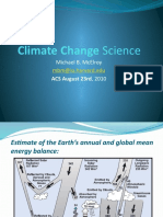 Climate Change Science Michael Mcelroy Powerpoint Slides