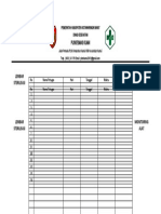 Lembar Monitoring Alat Sterilisasi