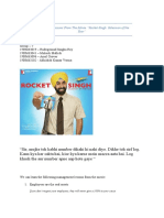 Management Lessons from "Rocket Singh