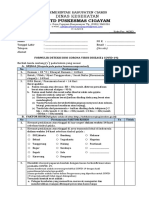 Form Deteksi Covid - 19 PKM 2020