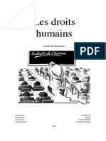 DES DROITS HUMAINS