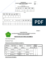 Ujian Praktek Akademi Refraksi Optisi & Optometry Gapopin TAHUN AJARAN 2018/2019