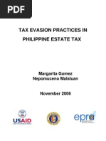 Download Tax Evasion Practices in Philippine Estate Tax by epra SN4939910 doc pdf