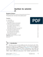 An Introduction To Seismic Diffraction. Advances in Geophysics