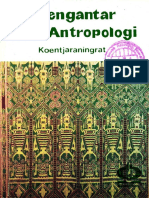 Pengantar Ilmu Antropologi by Koentjaraningrat