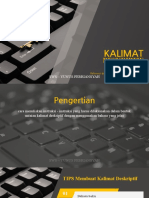 2.kalimat Deskriptif