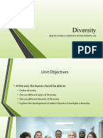 Diversity: Multicultural Diversity in The Workplace