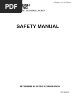 Safety Manual: Mitsubishi Electric Industrial Robot