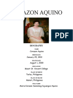 Corazon Aquino: Biography
