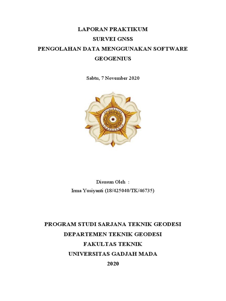 Pengolahan Data GNSS dengan Geogenius | PDF | Metode & Bahan Ajar ...