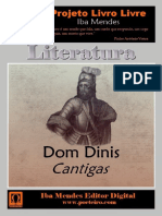 Livro - Cantigas - Dom Dinis