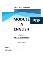 IN English: This Is Not For Sale