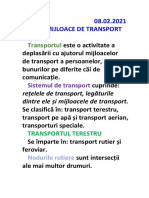 Cai de transport terestru