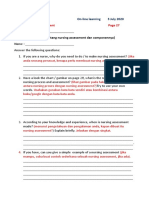 Assignment Week 7 UNIT 7 Nursing Assessment