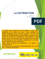 LA DISTRIBUTION Cours 2020