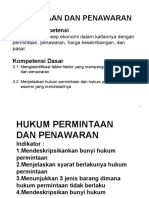 5-4 - Hukum Permintaan Dan Penawaran