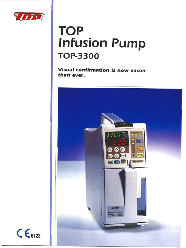 Top Infusion Pump | PDF