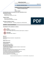 Safety Data Sheet for Activated Charcoal