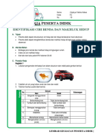 Perbedaan Makhluk Hidup Dan Tidak