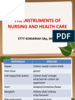 The Instruments of Nursing and Health Care
