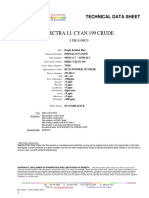 Spectra I.J. Cyan 199 Crude: Technical Data Sheet