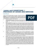 Terms and Conditions Provision of Goods and Services: Australia