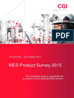 MES Product Survey Flyer 2015