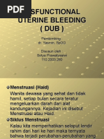 Download DISFUNCTIONAL UTERINE BLEEDING by otya SN49402334 doc pdf