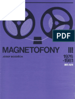 Magnetofony III (1976 - 1981) - Bozděch, Josef (1987, CZ) - Elped