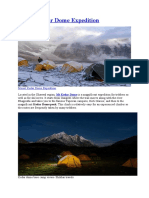 Mount Kedar Dome Peak Expedition - Shikhar Travels