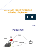 7-Dampak Negatif Peledakan (Lingkungan)