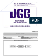 Etica y Valores 1 (Preparatoria México SEP DGB)