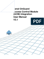 Milestone ACM Lenel OnGuard Manual