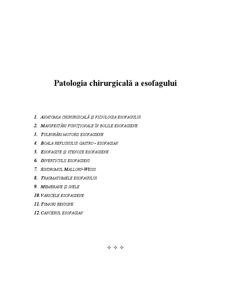 最大10%OFFクーポン Chirurgicala Patologia Esofagul A PDF | Esofagului コレクション