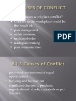 What Causes Workplace Conflict? Conflict in The Workplace Could Be The Result of
